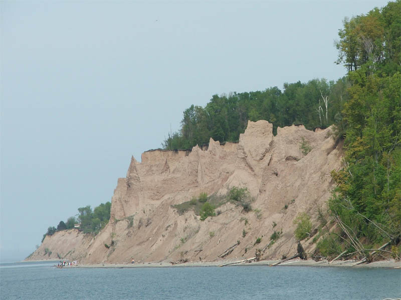 Chimney bluffs