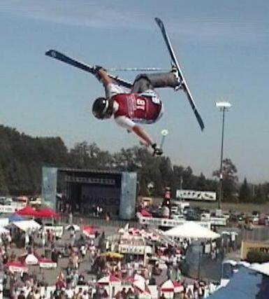 Chricton with a nice flatspin 720 critical at Snow Jam Albany