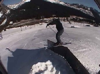 chris while the down kink was still up