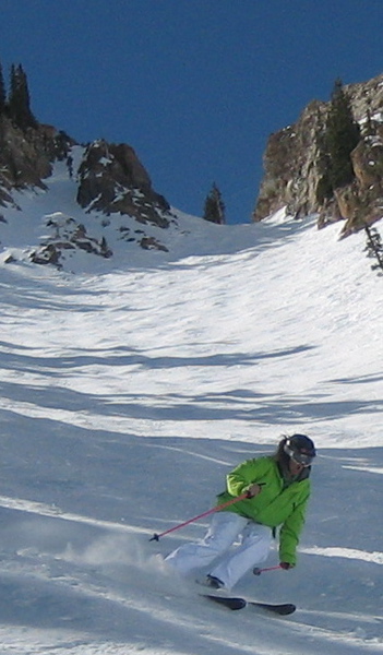 Chute at Alta