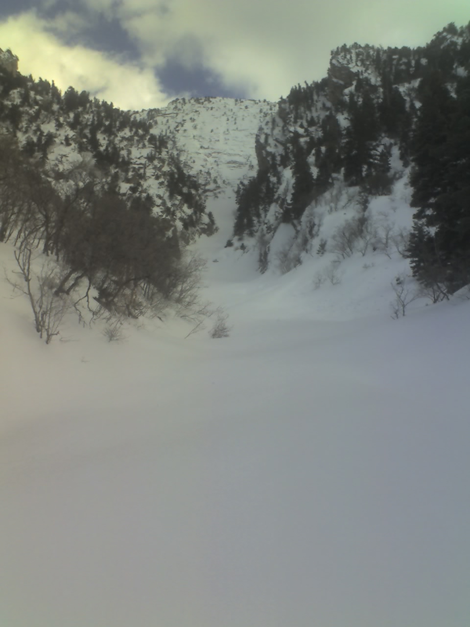 Chute we skied today