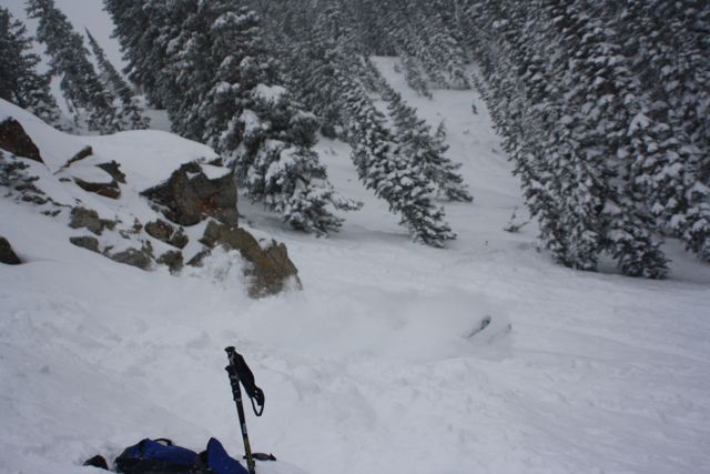 Cliff at Snowbird