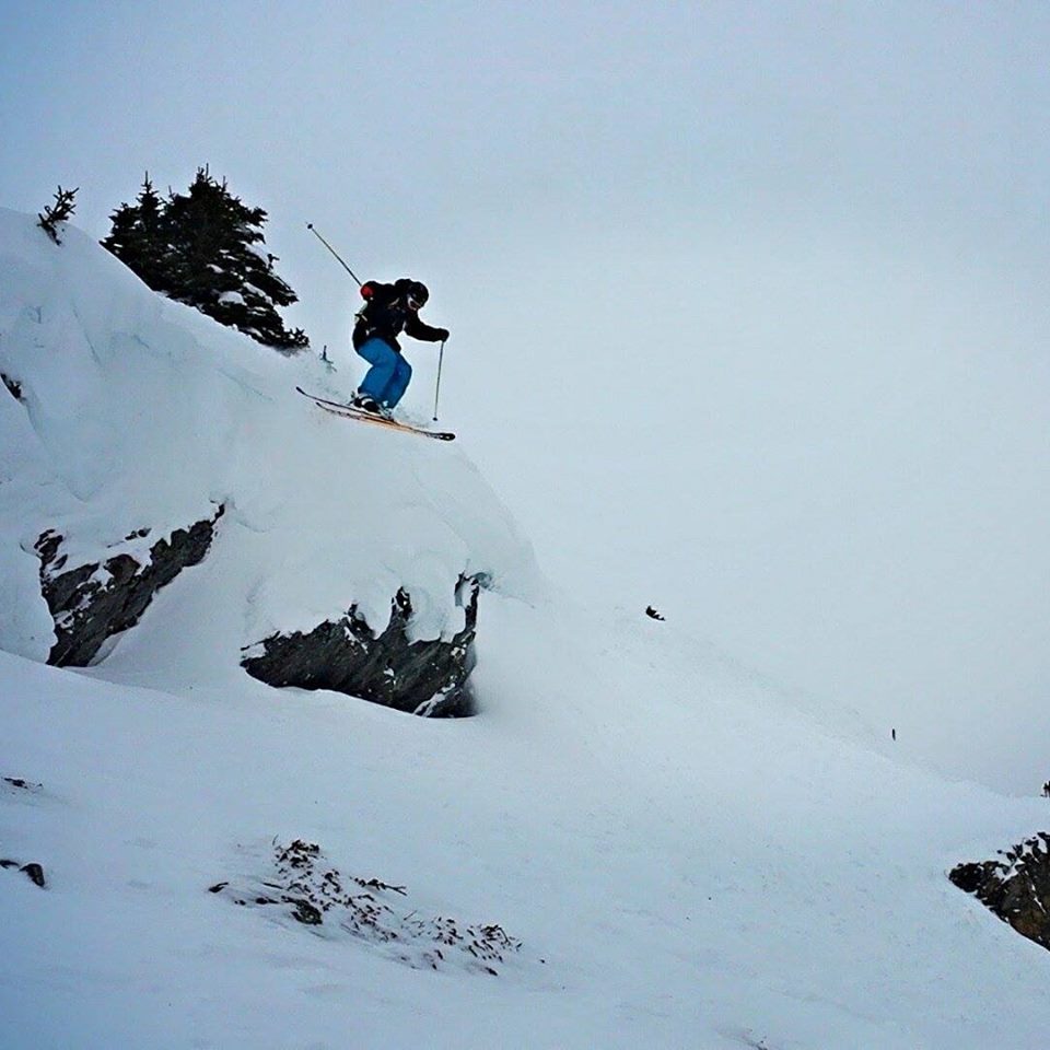 cliff at sunshine a few winters ago
