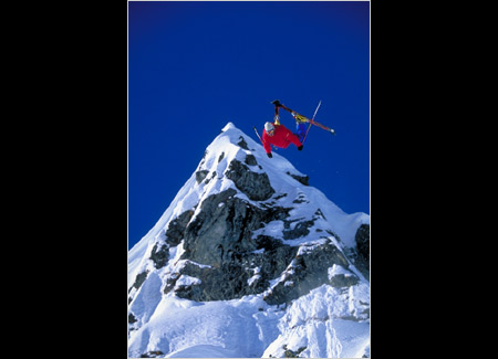 Cliff Backflip by Seth