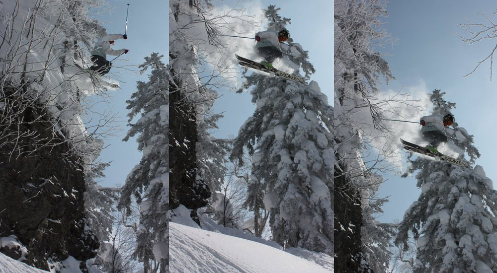 Cliff Drop into a Pillow Line Sequence