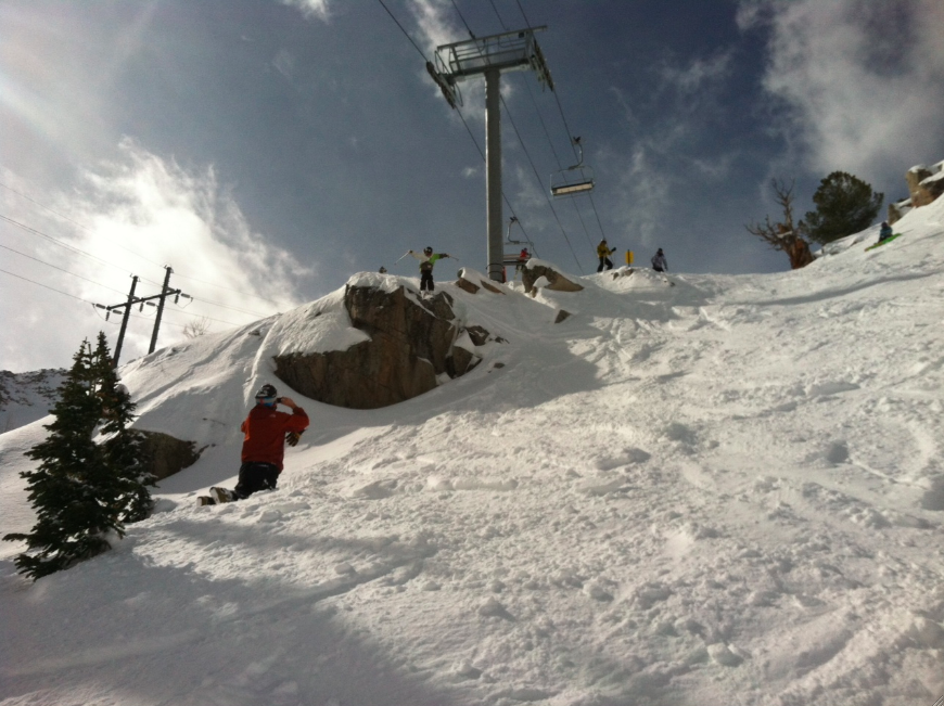 Cliff Droppin in Brighton