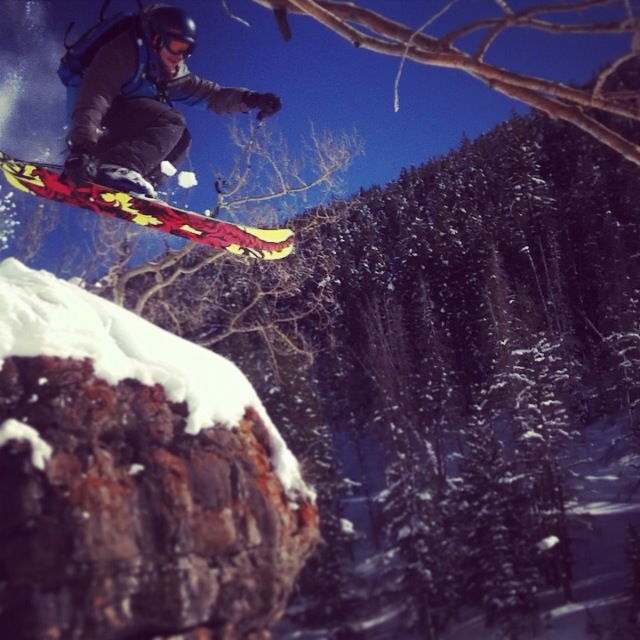 Cliff Dropping at Vail