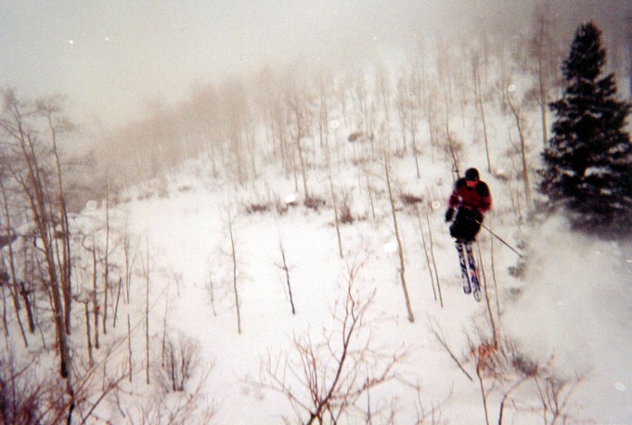 Cliff huckin rules, 20fter w/ kicker on top, 360 tail