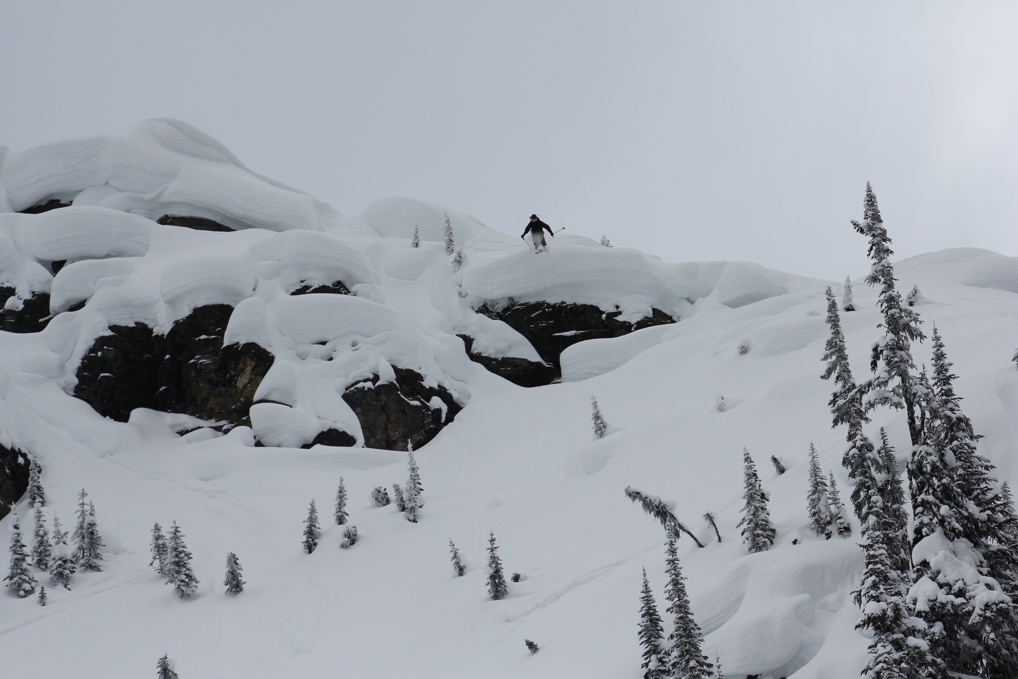 Cliff in Revelstoke