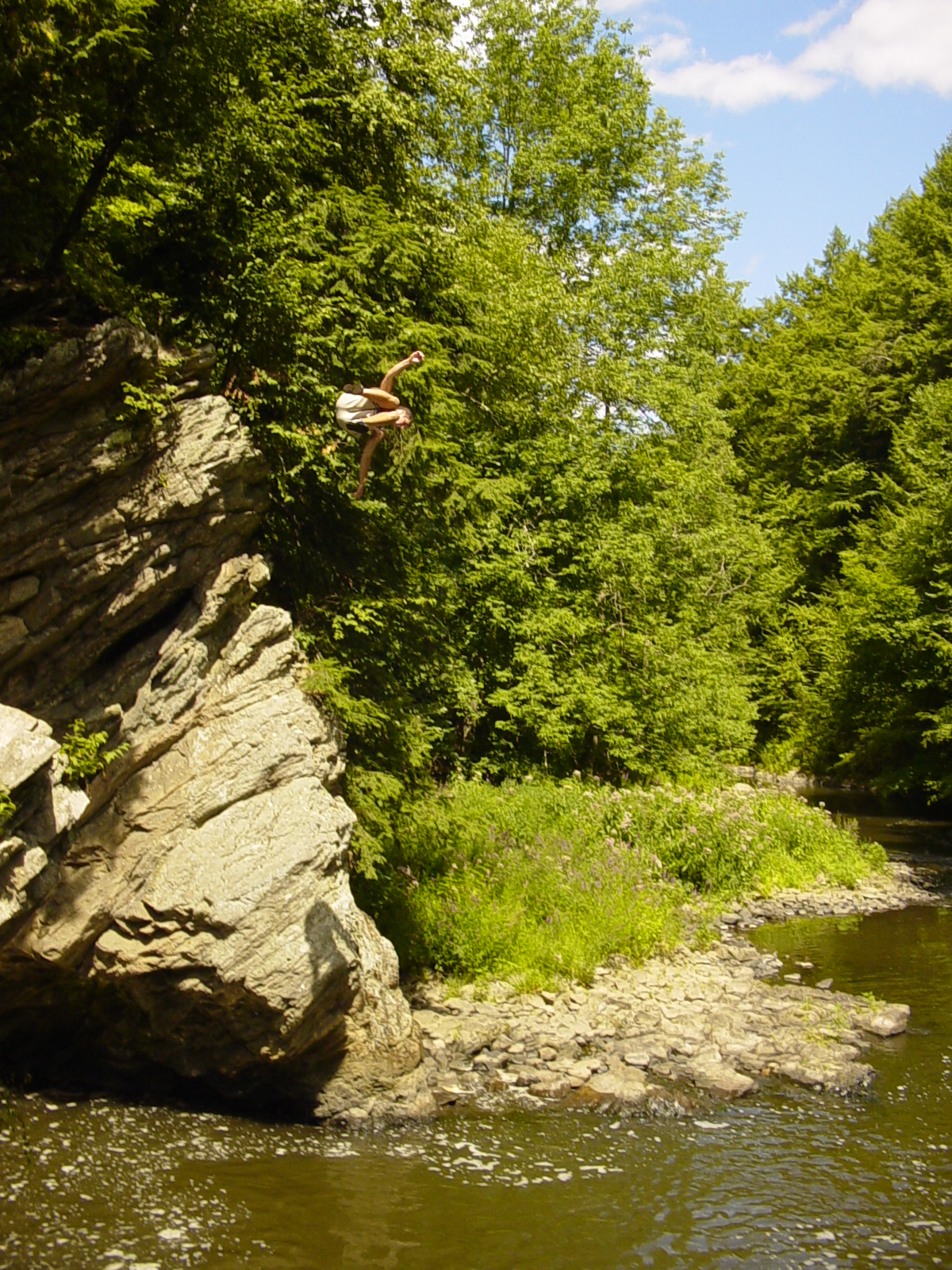 Cliff jump #2