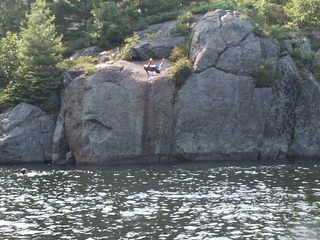 Cliff jump