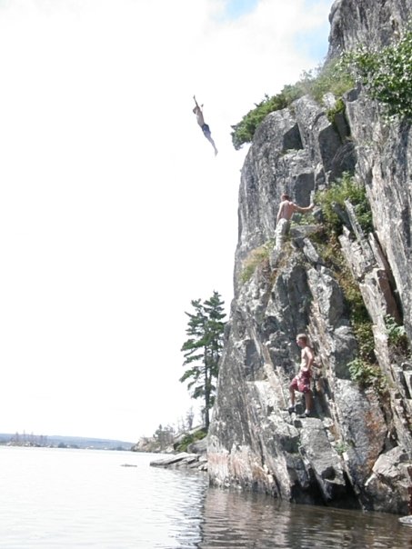 Cliff Jumping