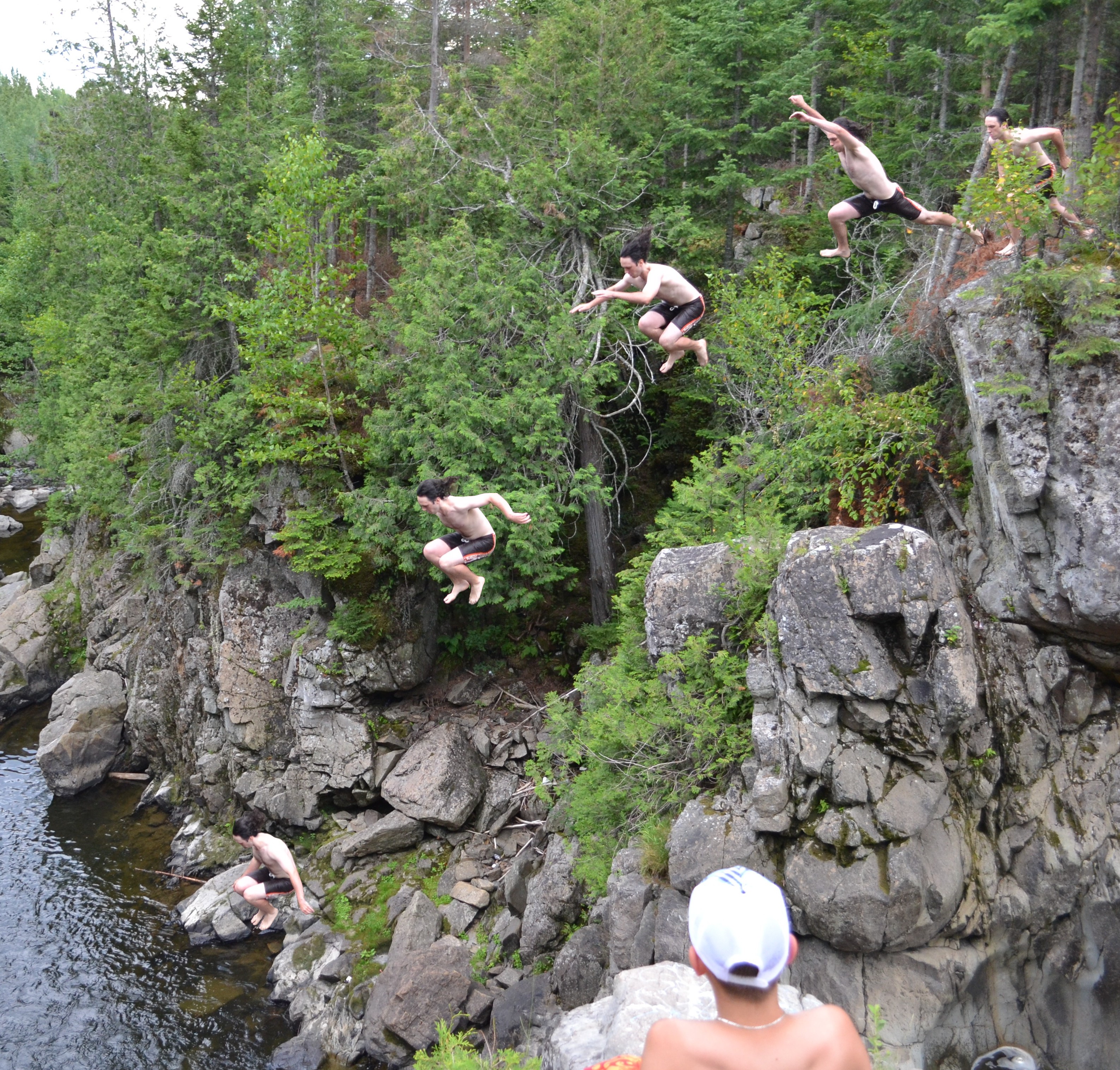 Cliff Jumping