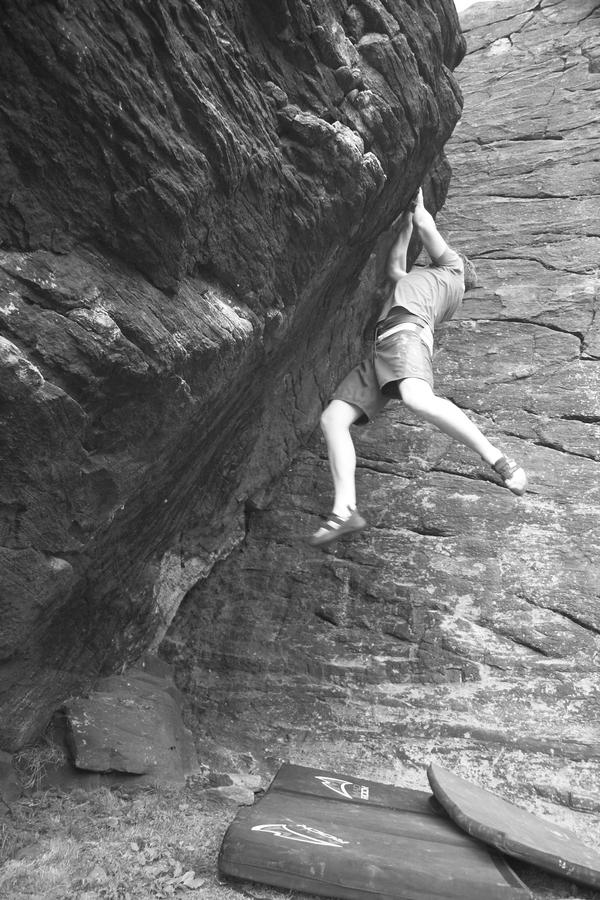 Climbin' - waiting for snow!