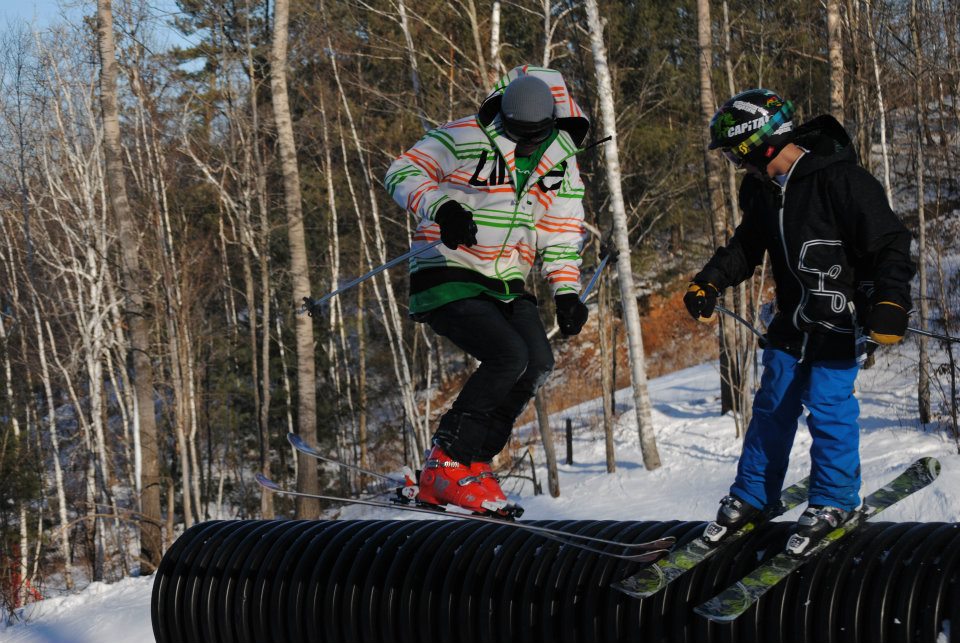 close encounter sequence corrugated pipe tap