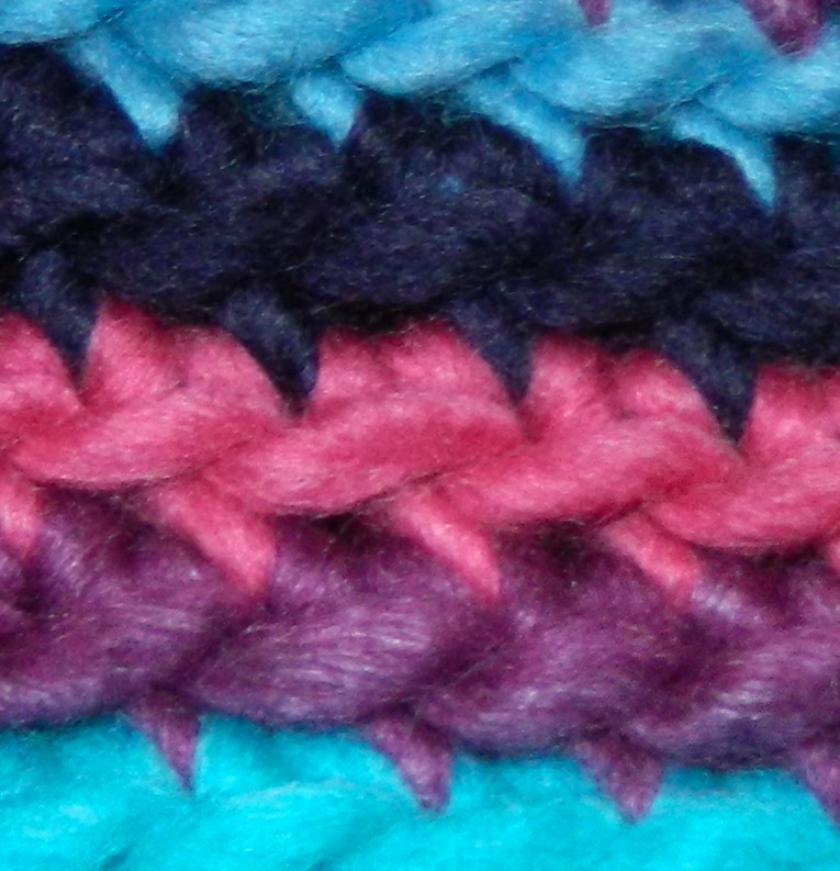 close up of a headband I made