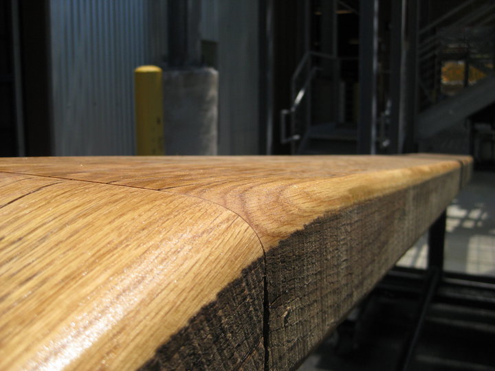 Close up of the new A-Frame