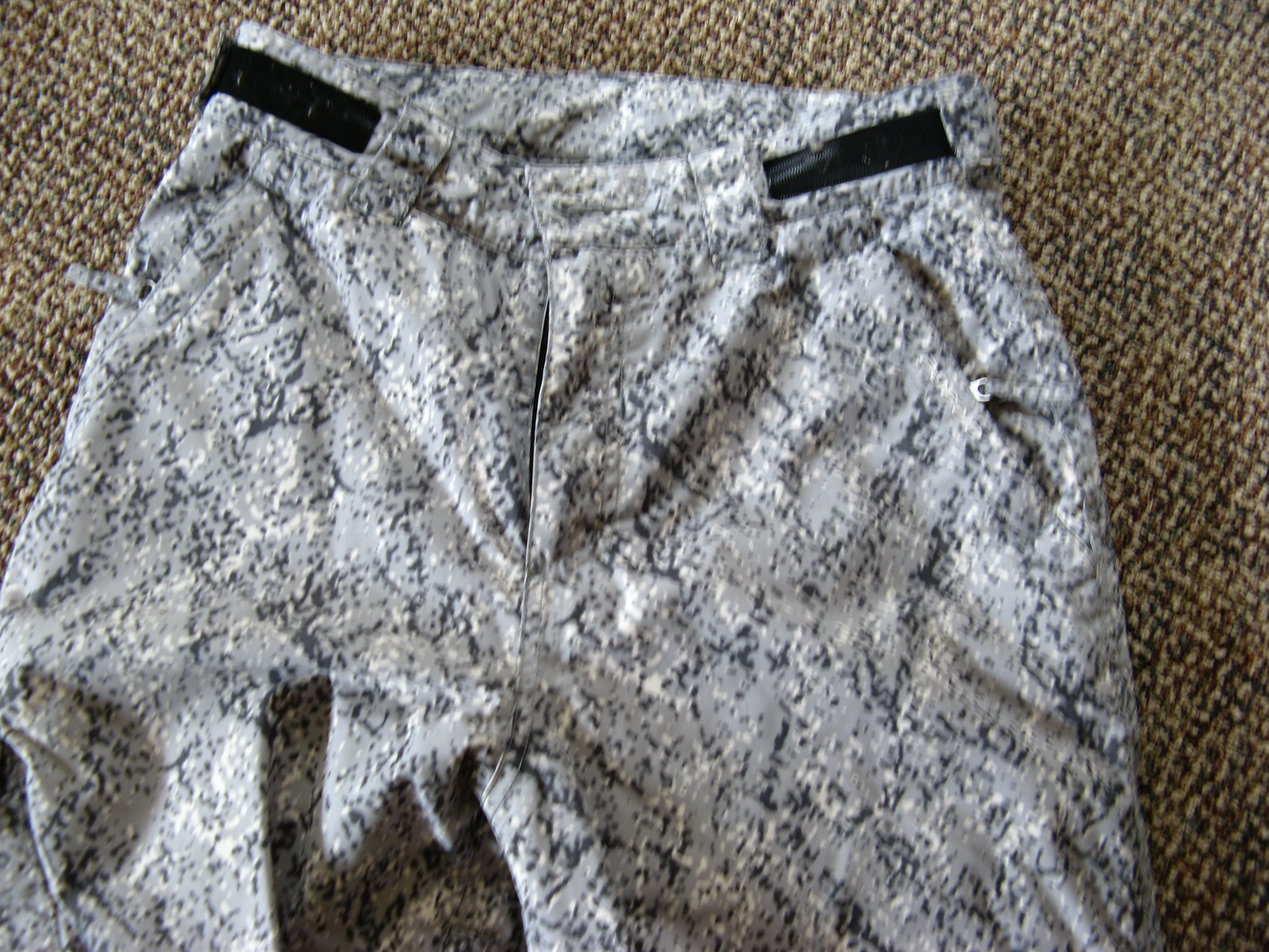 Close up orage pants