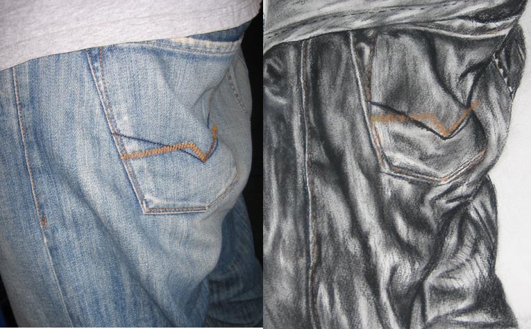 Clothing design sketch