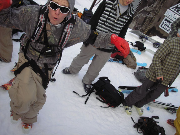 Cold Rush start gate