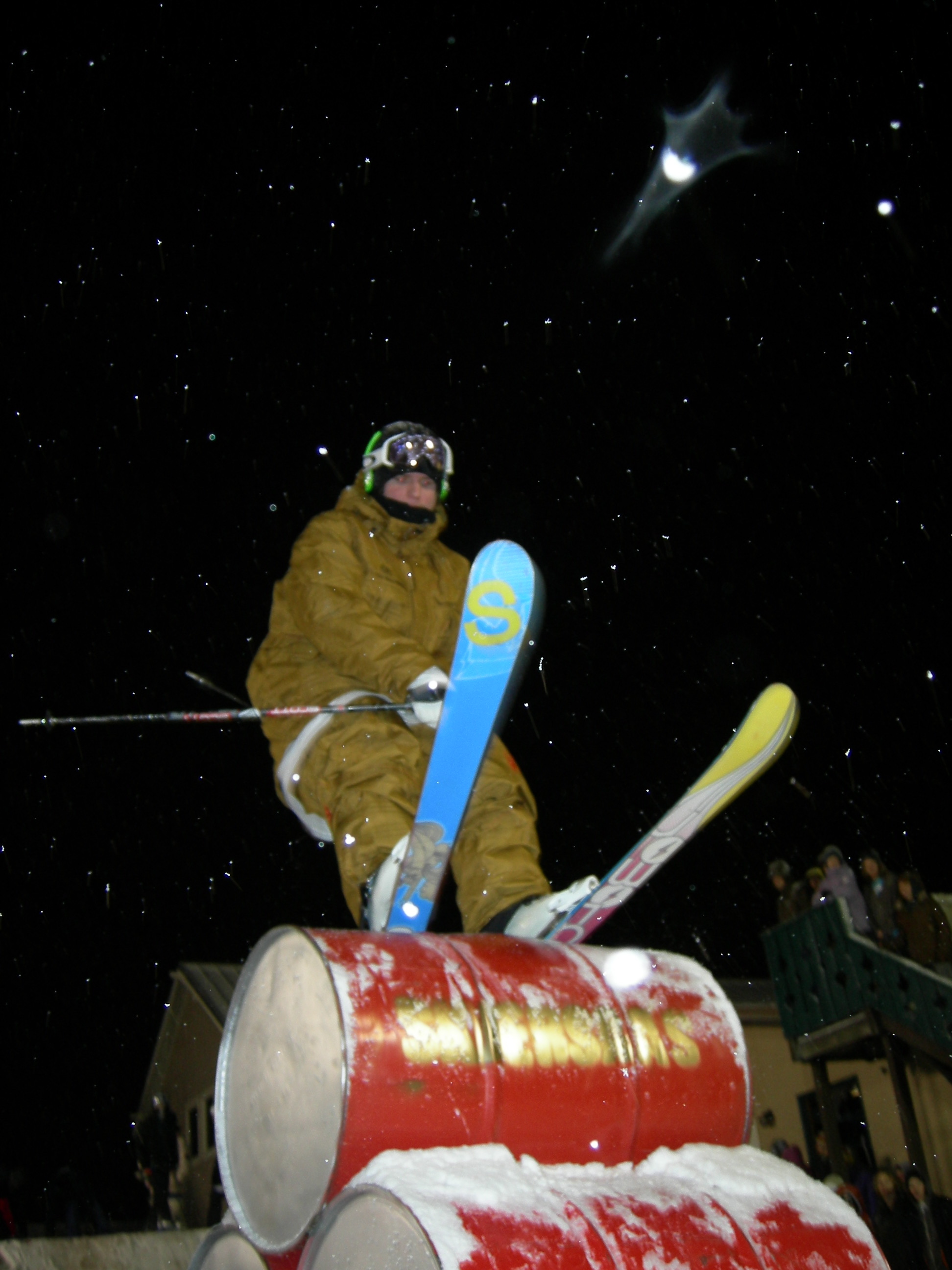 Collin gets barreled