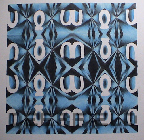 colored pencil design