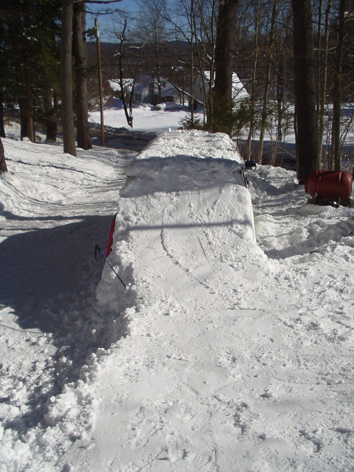 Coming into the van jib