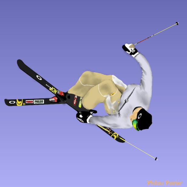Computer drawing of PHILOU, from Freeze