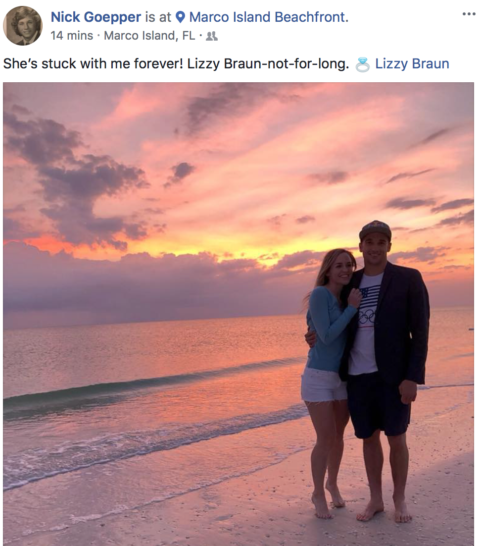 Congratulations Nick & Lizzy!