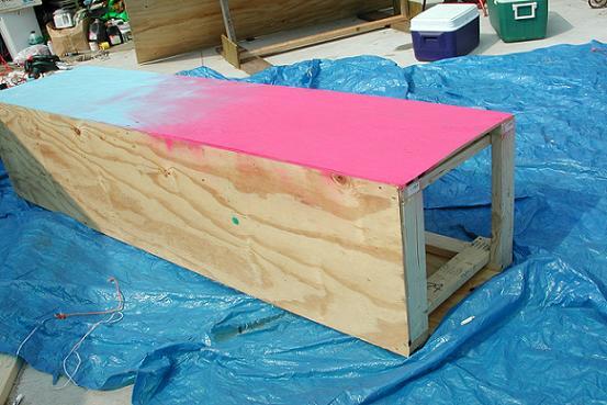 Construction - Almost done, any suggestins on what to put on top of the box that would slid?  Its tw