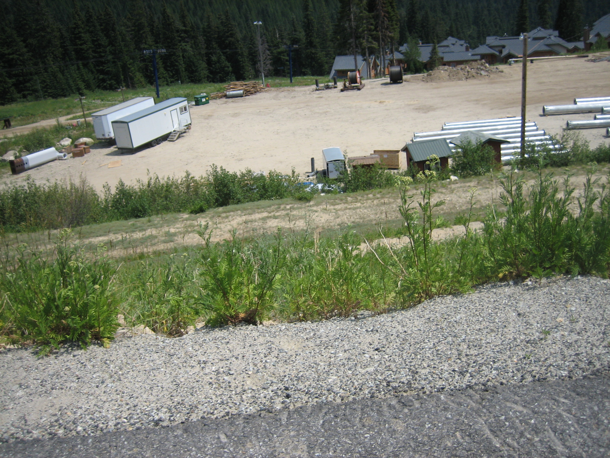 Construction at Schweitzer Mountain Resort, Summer 2007 - 4 of 8