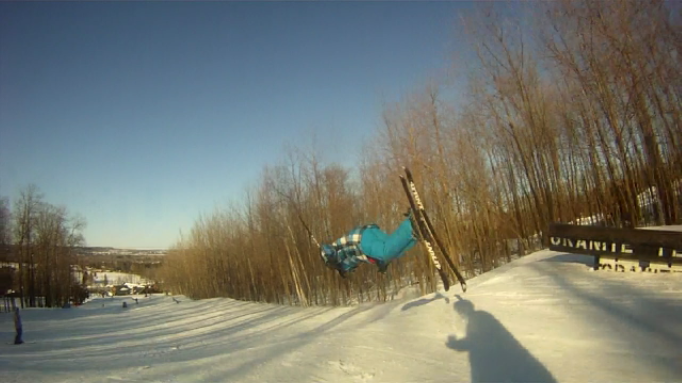Continued front flip