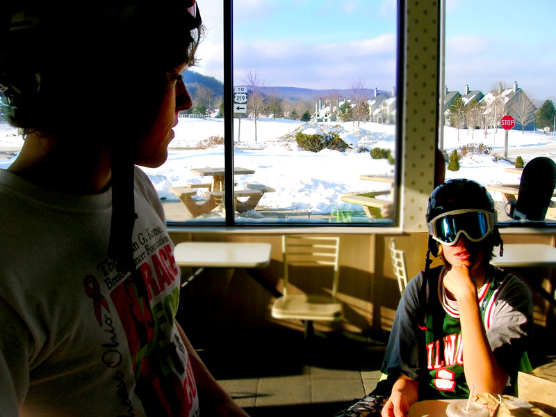 cool silhouette of me and dave