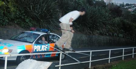 Cop Checking out my Ass