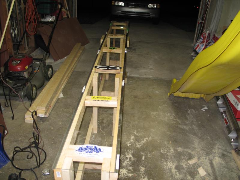 coping on side of box