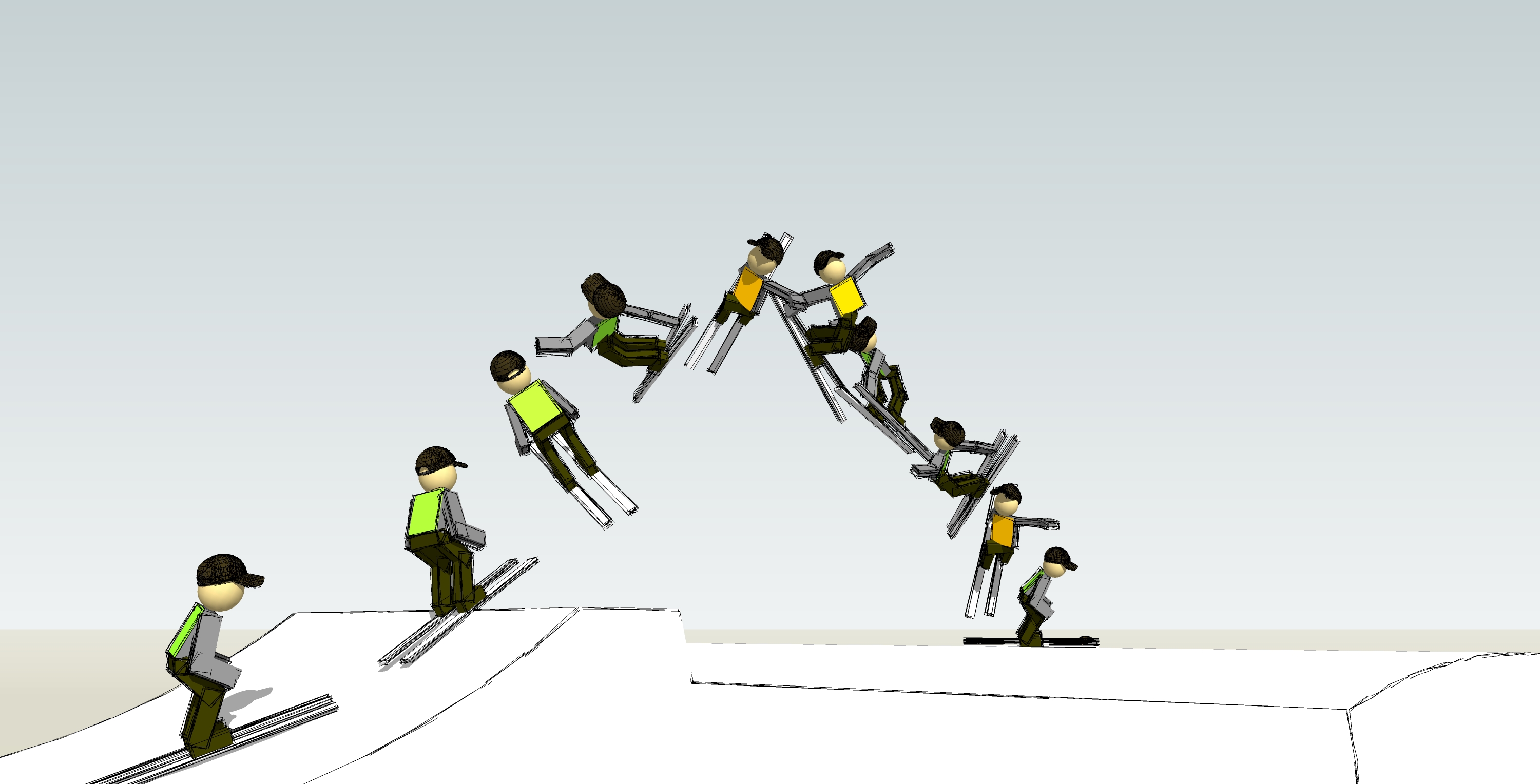 cork 7 tail uncrossed