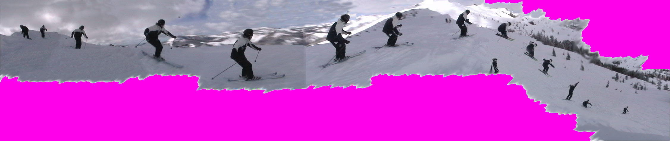 cornice drop off high traverse