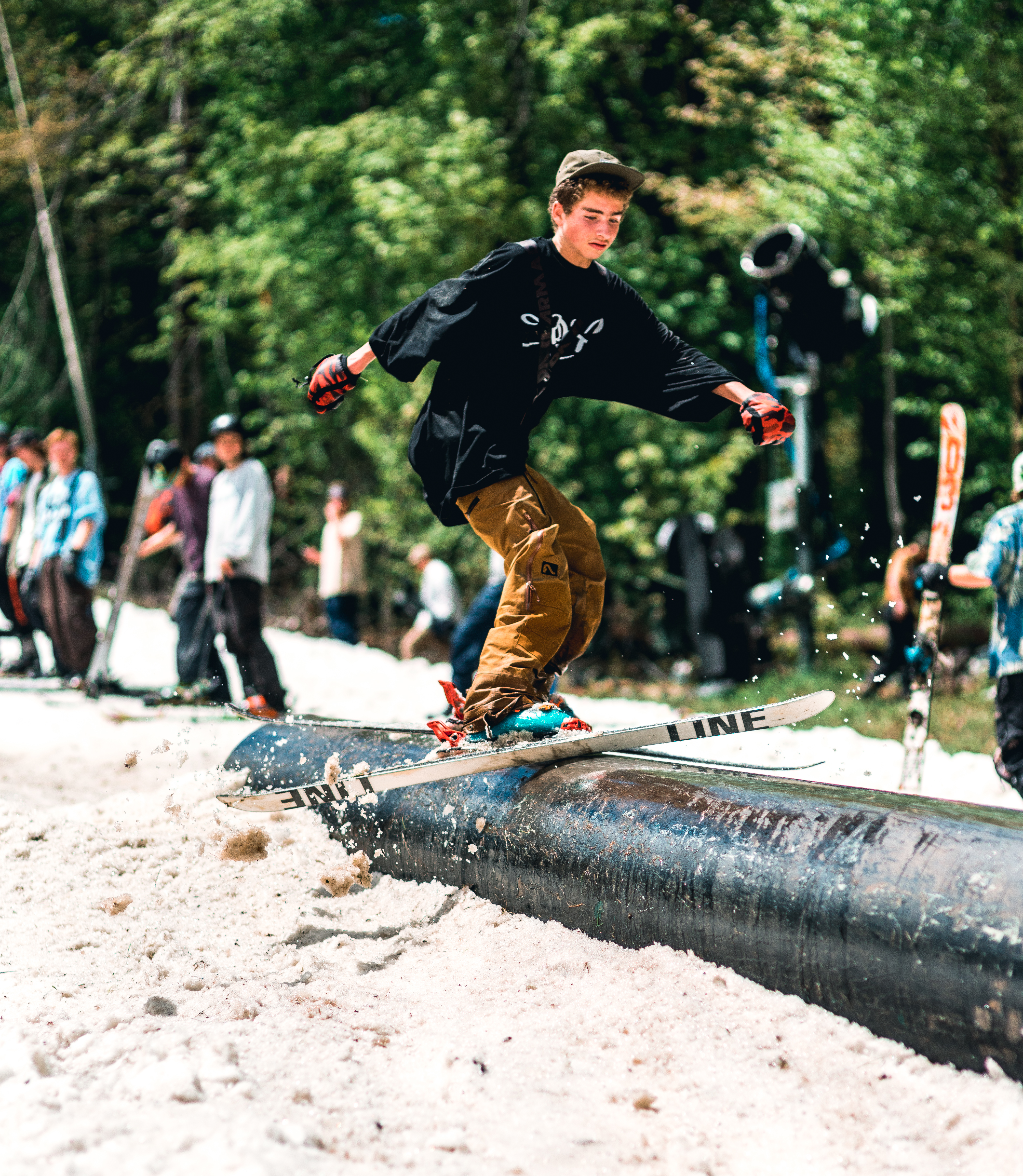 Cory Iyoob / @squidskiing - @WeRidePark take @CarinthiaParks Peace Pipe Jam 2017