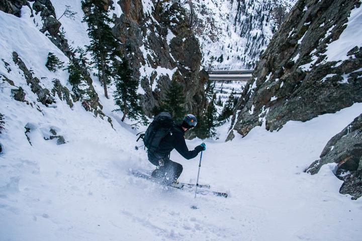 Couloir Steeps before work