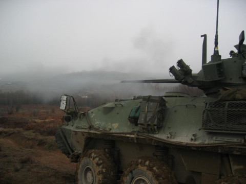 Coyote and 25mm Canon I was shooting.