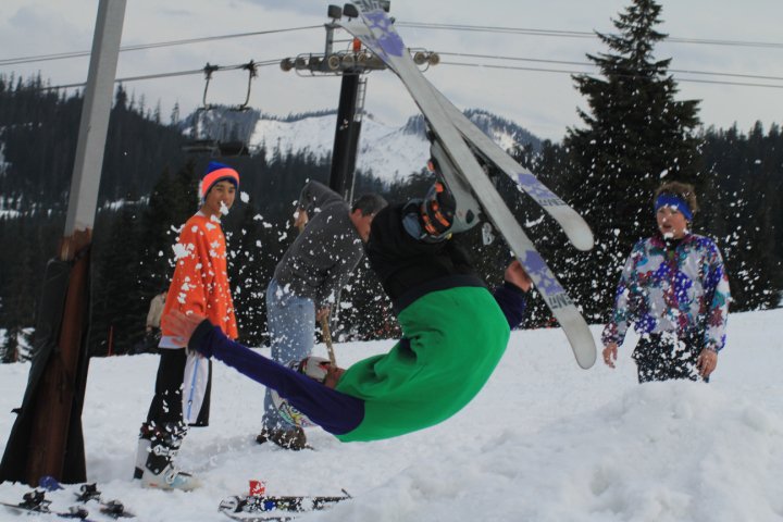 CRASH...first grab attempt!