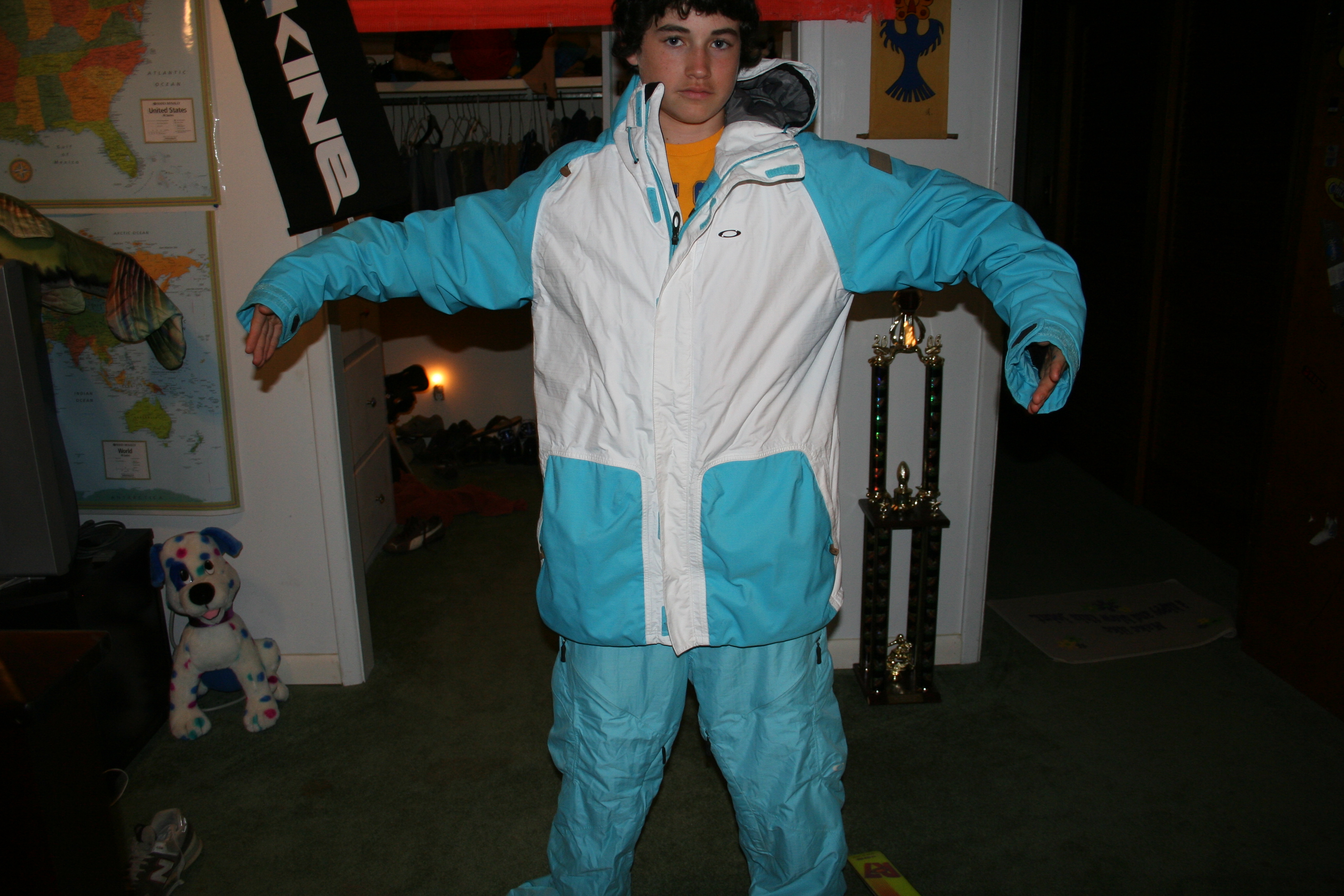 Crash jacket and infocus pants new