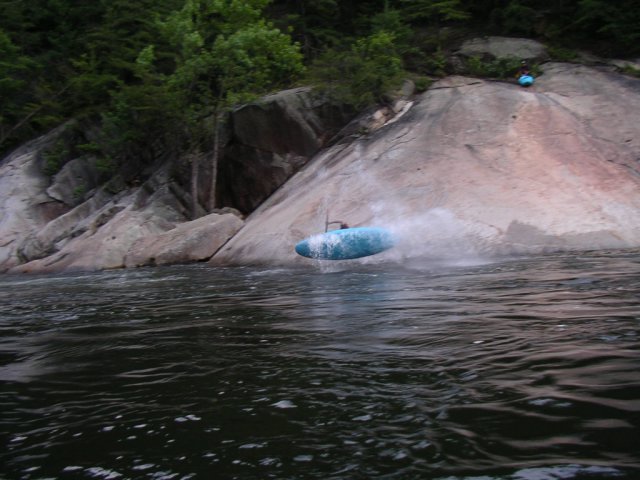 Creek boat air blunt