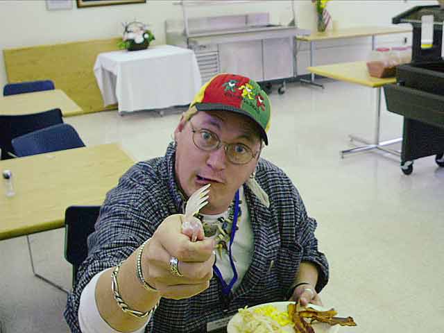 creepy yet funny lookin' man