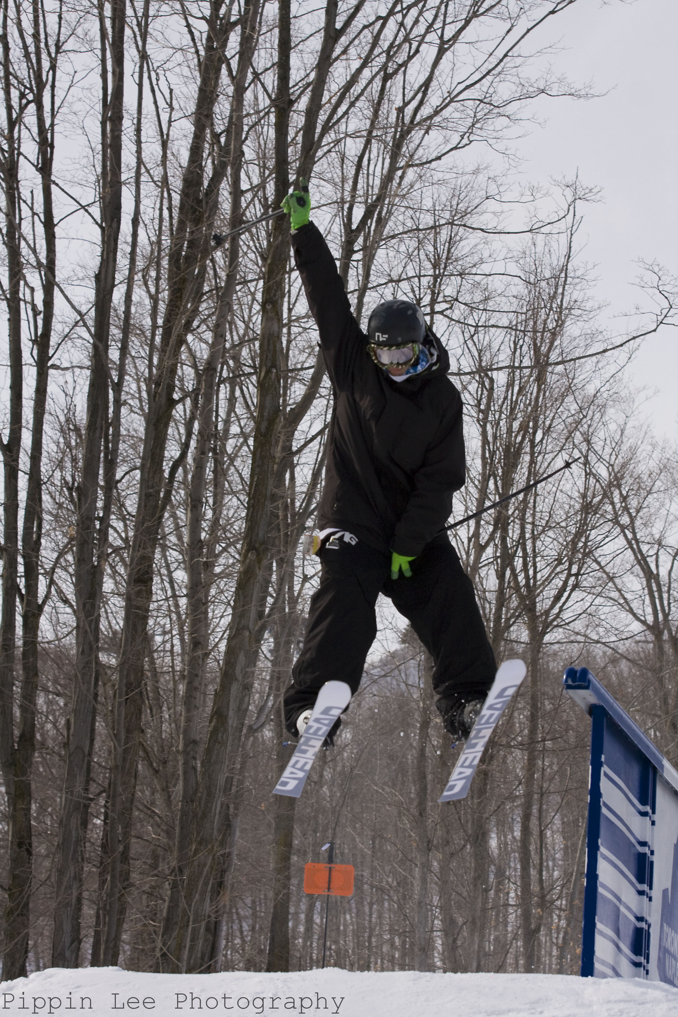 Crotch Grab out of High Bar
