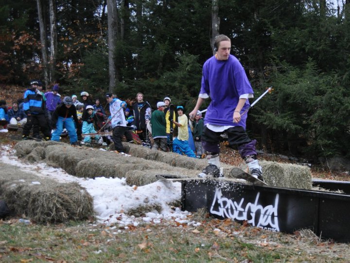 Crotched rail jam