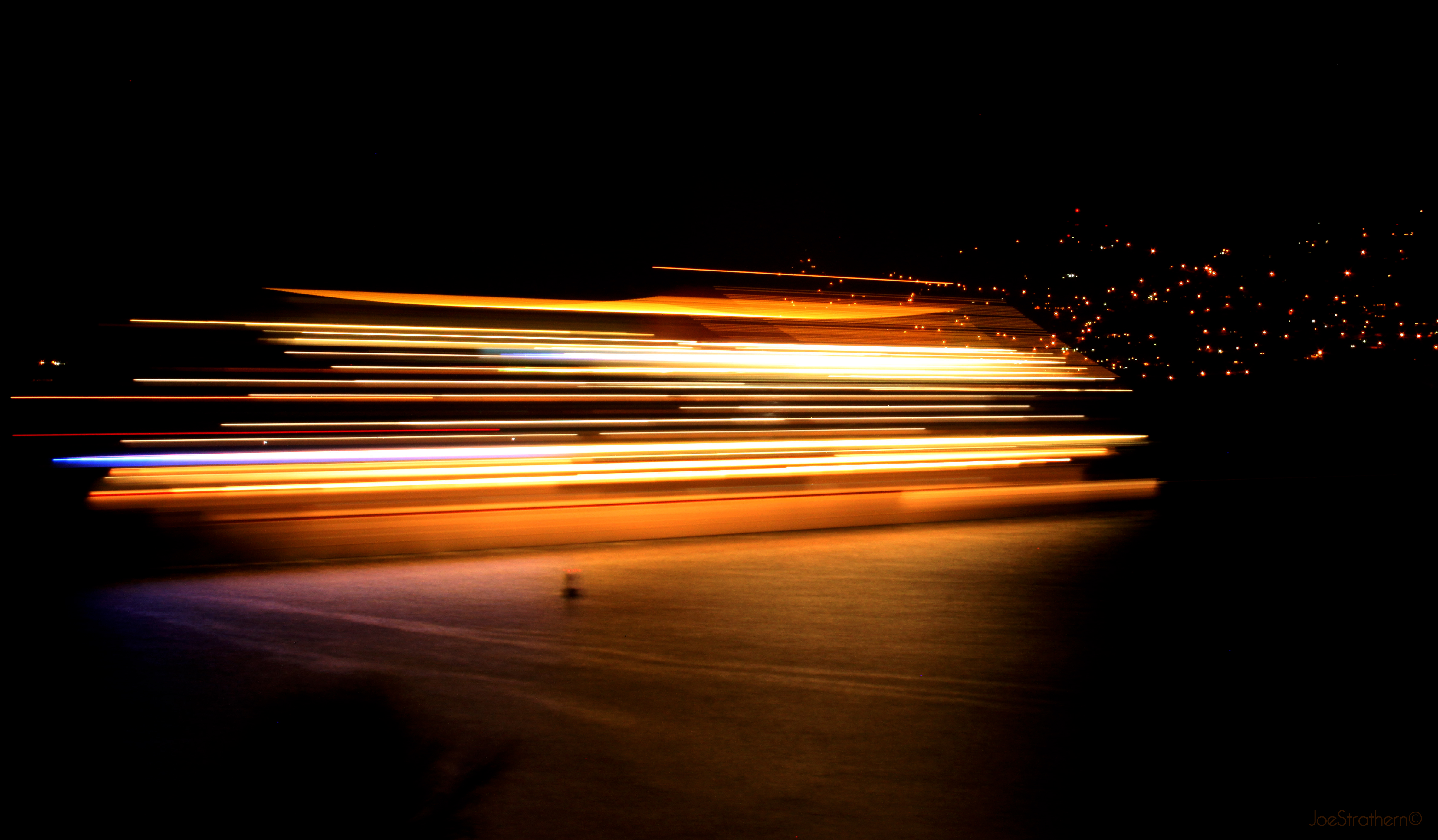 Cruise Ship Long Exposure
