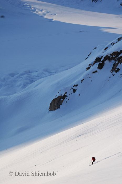 Cruiser turns in the evening