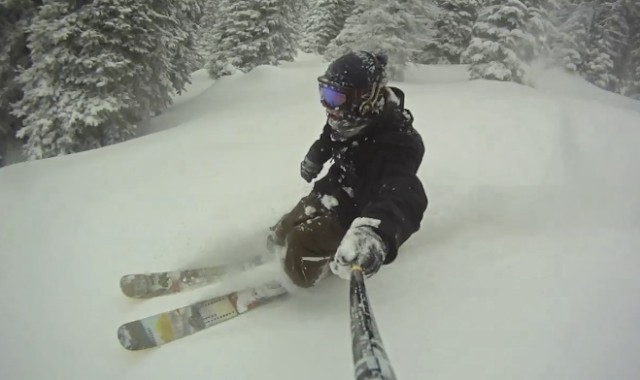 Cruisin' in the pow fields