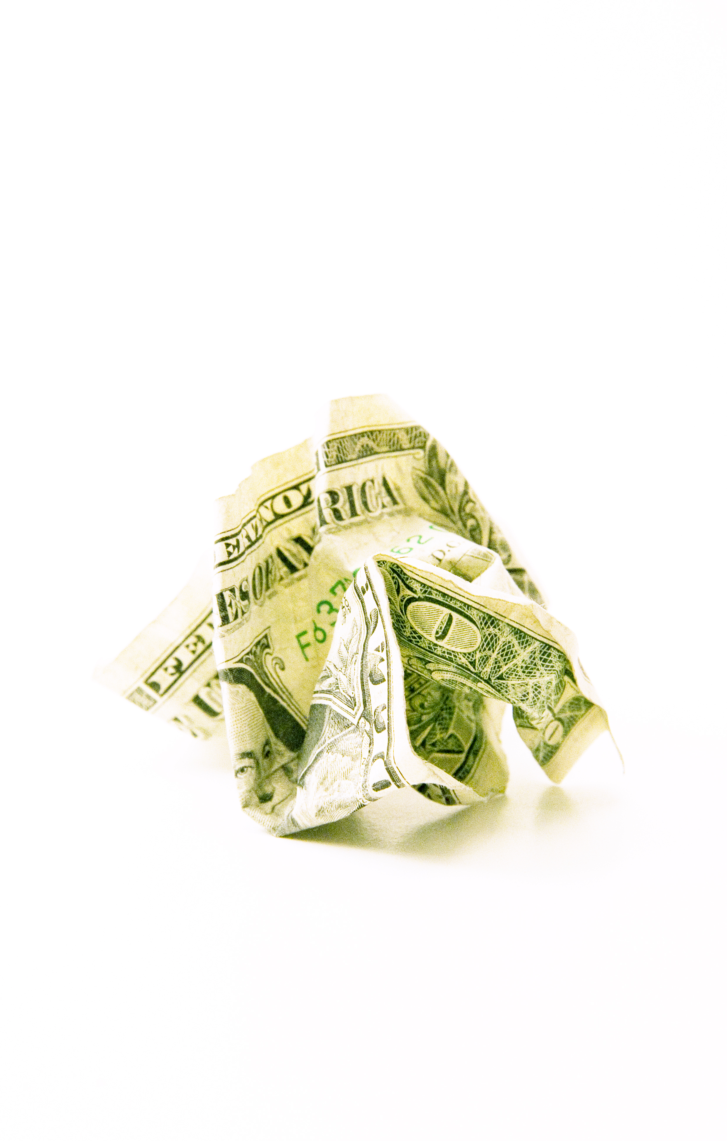 Crumpled Income.